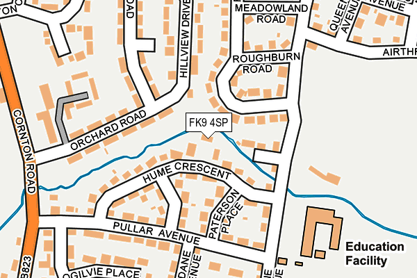 FK9 4SP map - OS OpenMap – Local (Ordnance Survey) FK9 4SP map - OS OpenMap – Local (Ordnance Survey)