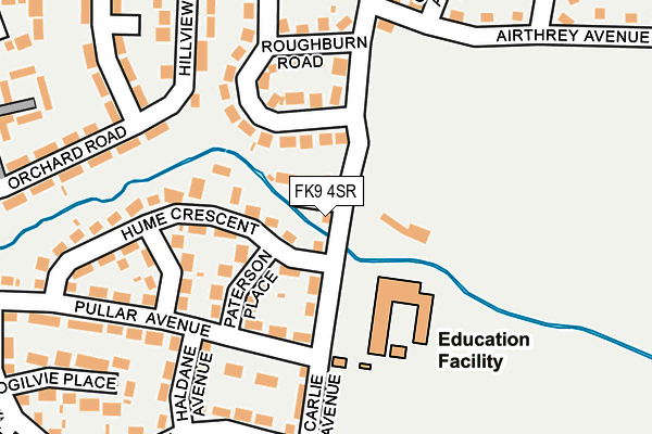 FK9 4SR map - OS OpenMap – Local (Ordnance Survey) FK9 4SR map - OS OpenMap – Local (Ordnance Survey)