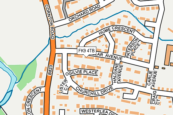 FK9 4TB map - OS OpenMap – Local (Ordnance Survey) FK9 4TB map - OS OpenMap – Local (Ordnance Survey)