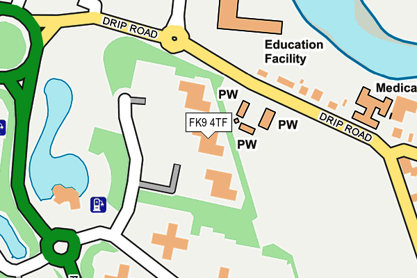 FK9 4TF map - OS OpenMap – Local (Ordnance Survey) FK9 4TF map - OS OpenMap – Local (Ordnance Survey)
