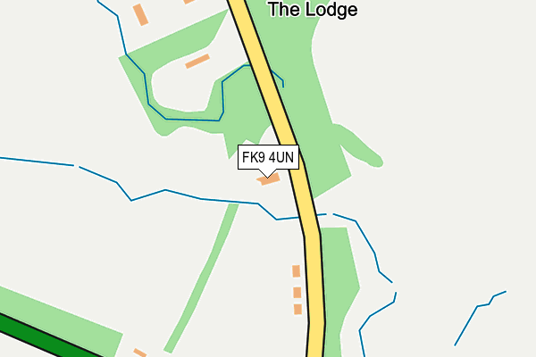 FK9 4UN map - OS OpenMap – Local (Ordnance Survey) FK9 4UN map - OS OpenMap – Local (Ordnance Survey)