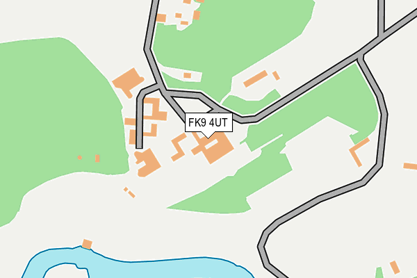FK9 4UT map - OS OpenMap – Local (Ordnance Survey) FK9 4UT map - OS OpenMap – Local (Ordnance Survey)