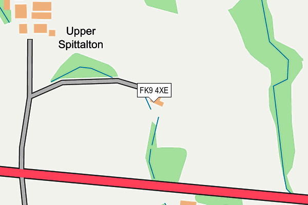 FK9 4XE map - OS OpenMap – Local (Ordnance Survey) FK9 4XE map - OS OpenMap – Local (Ordnance Survey)