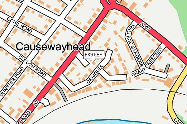 FK9 5EF map - OS OpenMap – Local (Ordnance Survey) FK9 5EF map - OS OpenMap – Local (Ordnance Survey)