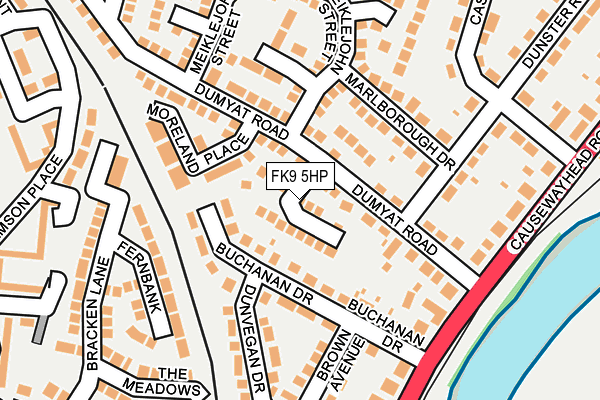 FK9 5HP map - OS OpenMap – Local (Ordnance Survey) FK9 5HP map - OS OpenMap – Local (Ordnance Survey)