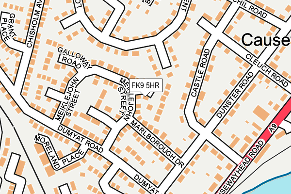FK9 5HR map - OS OpenMap – Local (Ordnance Survey) FK9 5HR map - OS OpenMap – Local (Ordnance Survey)