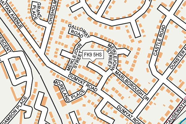 FK9 5HS map - OS OpenMap – Local (Ordnance Survey) FK9 5HS map - OS OpenMap – Local (Ordnance Survey)