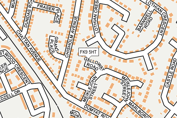 FK9 5HT map - OS OpenMap – Local (Ordnance Survey) FK9 5HT map - OS OpenMap – Local (Ordnance Survey)