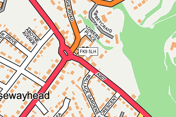 FK9 5LH map - OS OpenMap – Local (Ordnance Survey) FK9 5LH map - OS OpenMap – Local (Ordnance Survey)