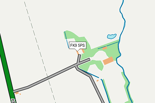 FK9 5PS map - OS OpenMap – Local (Ordnance Survey) FK9 5PS map - OS OpenMap – Local (Ordnance Survey)
