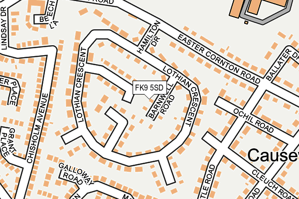 FK9 5SD map - OS OpenMap – Local (Ordnance Survey) FK9 5SD map - OS OpenMap – Local (Ordnance Survey)