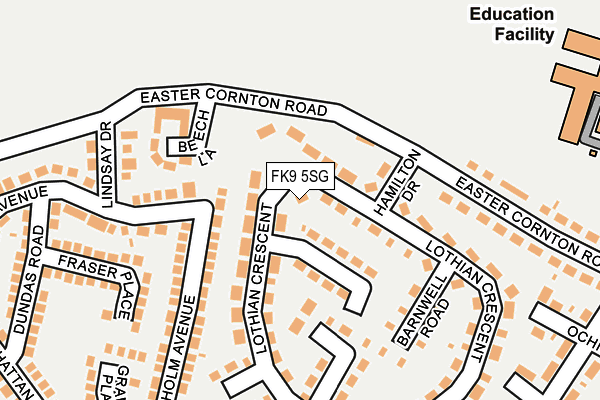 FK9 5SG map - OS OpenMap – Local (Ordnance Survey) FK9 5SG map - OS OpenMap – Local (Ordnance Survey)