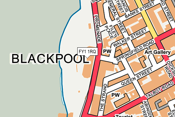 FY1 1RQ map - OS OpenMap – Local (Ordnance Survey) FY1 1RQ map - OS OpenMap – Local (Ordnance Survey)
