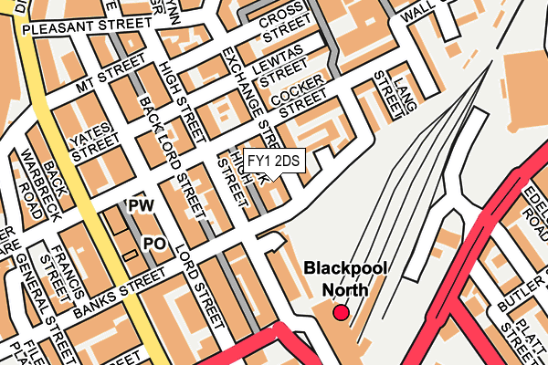 FY1 2DS map - OS OpenMap – Local (Ordnance Survey) FY1 2DS map - OS OpenMap – Local (Ordnance Survey)