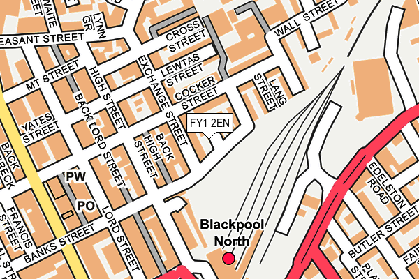 FY1 2EN map - OS OpenMap – Local (Ordnance Survey) FY1 2EN map - OS OpenMap – Local (Ordnance Survey)