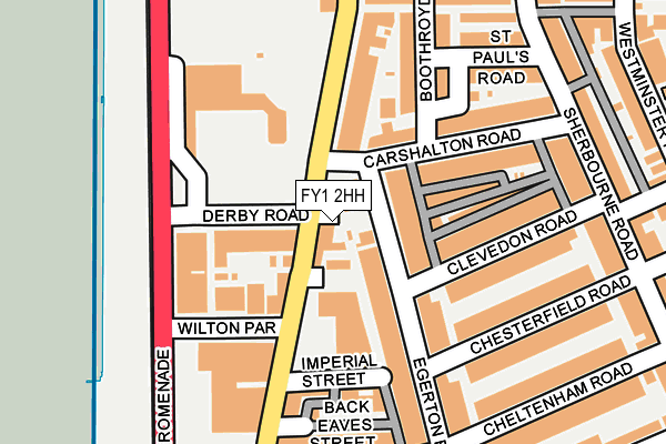 FY1 2HH map - OS OpenMap – Local (Ordnance Survey) FY1 2HH map - OS OpenMap – Local (Ordnance Survey)
