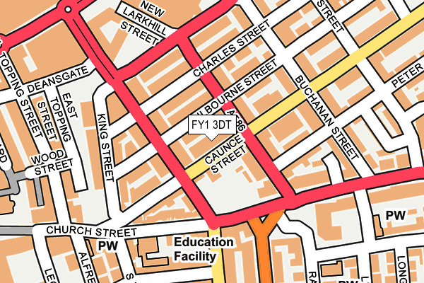 FY1 3DT map - OS OpenMap – Local (Ordnance Survey) FY1 3DT map - OS OpenMap – Local (Ordnance Survey)