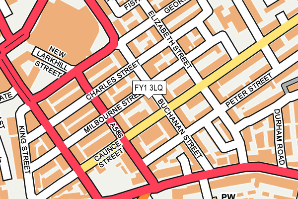 FY1 3LQ map - OS OpenMap – Local (Ordnance Survey) FY1 3LQ map - OS OpenMap – Local (Ordnance Survey)