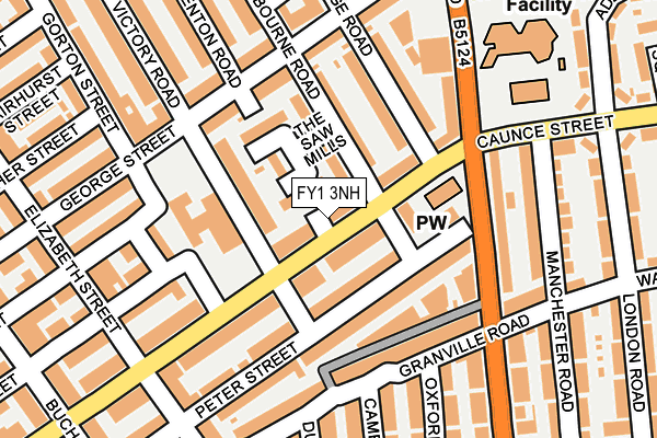 FY1 3NH map - OS OpenMap – Local (Ordnance Survey) FY1 3NH map - OS OpenMap – Local (Ordnance Survey)