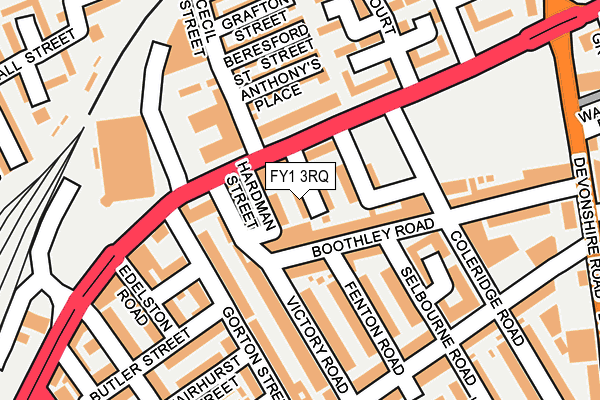 FY1 3RQ map - OS OpenMap – Local (Ordnance Survey) FY1 3RQ map - OS OpenMap – Local (Ordnance Survey)