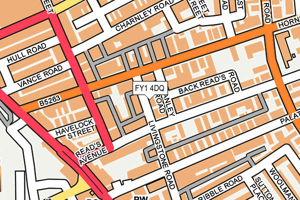 FY1 4DQ map - OS OpenMap – Local (Ordnance Survey) FY1 4DQ map - OS OpenMap – Local (Ordnance Survey)