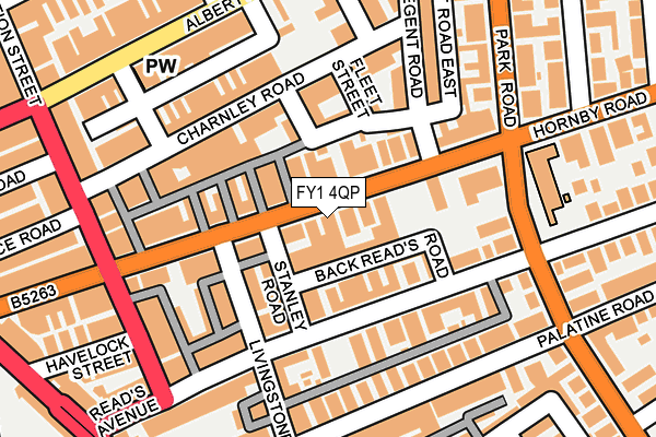 FY1 4QP map - OS OpenMap – Local (Ordnance Survey) FY1 4QP map - OS OpenMap – Local (Ordnance Survey)