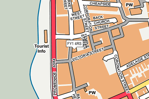 FY1 4RS map - OS OpenMap – Local (Ordnance Survey) FY1 4RS map - OS OpenMap – Local (Ordnance Survey)