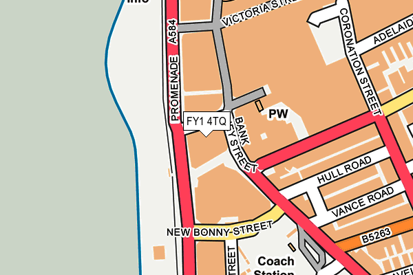 FY1 4TQ map - OS OpenMap – Local (Ordnance Survey) FY1 4TQ map - OS OpenMap – Local (Ordnance Survey)