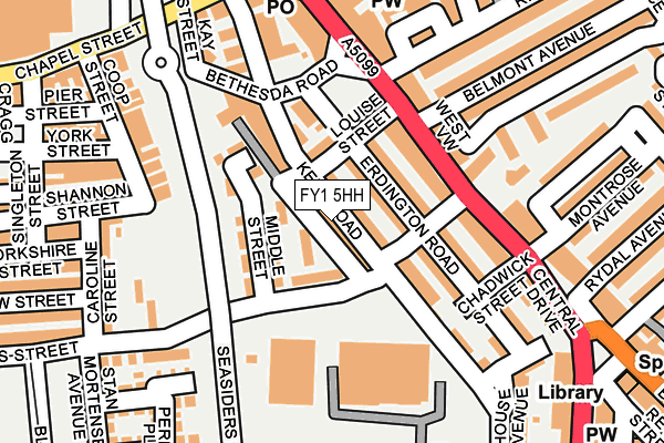 FY1 5HH map - OS OpenMap – Local (Ordnance Survey) FY1 5HH map - OS OpenMap – Local (Ordnance Survey)