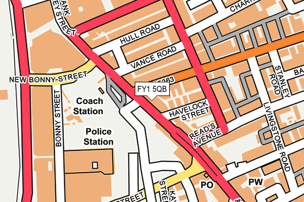 FY1 5QB map - OS OpenMap – Local (Ordnance Survey) FY1 5QB map - OS OpenMap – Local (Ordnance Survey)