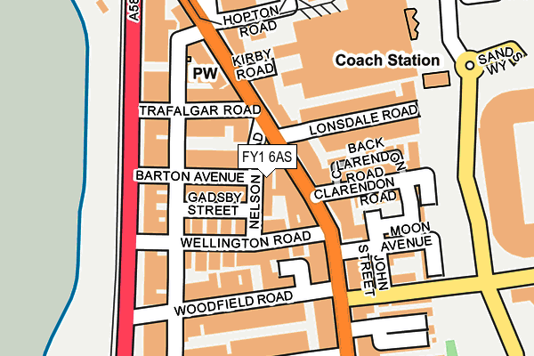 FY1 6AS map - OS OpenMap – Local (Ordnance Survey) FY1 6AS map - OS OpenMap – Local (Ordnance Survey)