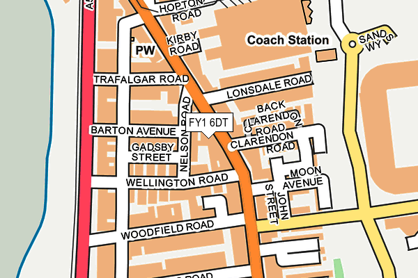 FY1 6DT map - OS OpenMap – Local (Ordnance Survey) FY1 6DT map - OS OpenMap – Local (Ordnance Survey)