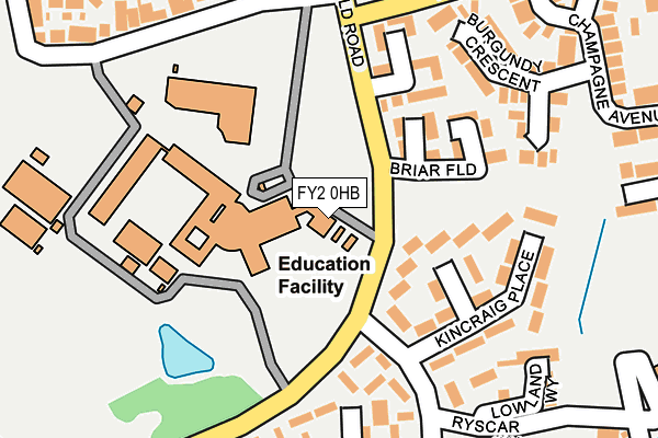 FY2 0HB map - OS OpenMap – Local (Ordnance Survey) FY2 0HB map - OS OpenMap – Local (Ordnance Survey)