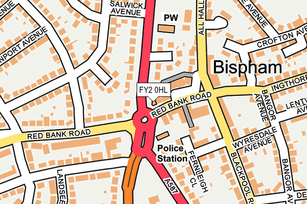 FY2 0HL map - OS OpenMap – Local (Ordnance Survey) FY2 0HL map - OS OpenMap – Local (Ordnance Survey)