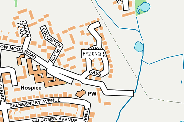 FY2 0NQ map - OS OpenMap – Local (Ordnance Survey) FY2 0NQ map - OS OpenMap – Local (Ordnance Survey)