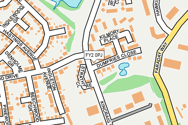 FY2 0PJ map - OS OpenMap – Local (Ordnance Survey) FY2 0PJ map - OS OpenMap – Local (Ordnance Survey)
