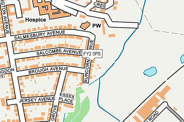 FY2 0PS map - OS OpenMap – Local (Ordnance Survey) FY2 0PS map - OS OpenMap – Local (Ordnance Survey)