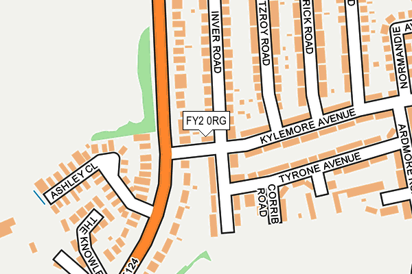 FY2 0RG map - OS OpenMap – Local (Ordnance Survey) FY2 0RG map - OS OpenMap – Local (Ordnance Survey)