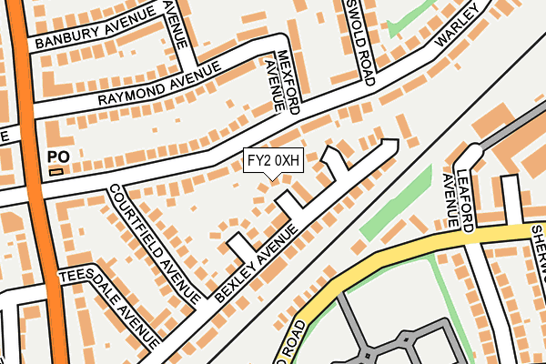 FY2 0XH map - OS OpenMap – Local (Ordnance Survey) FY2 0XH map - OS OpenMap – Local (Ordnance Survey)