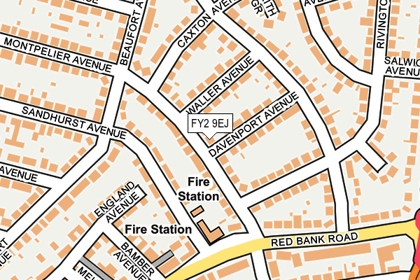 FY2 9EJ map - OS OpenMap – Local (Ordnance Survey) FY2 9EJ map - OS OpenMap – Local (Ordnance Survey)