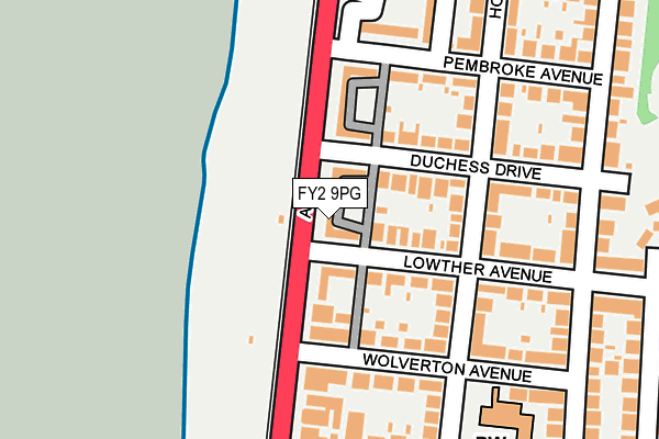 FY2 9PG map - OS OpenMap – Local (Ordnance Survey) FY2 9PG map - OS OpenMap – Local (Ordnance Survey)
