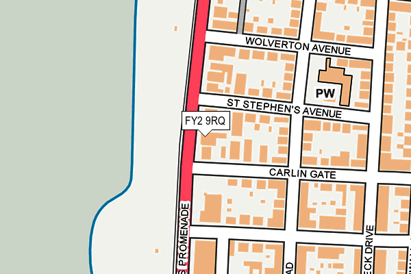 FY2 9RQ map - OS OpenMap – Local (Ordnance Survey) FY2 9RQ map - OS OpenMap – Local (Ordnance Survey)