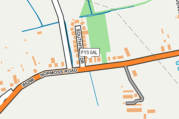 FY3 0AL map - OS OpenMap – Local (Ordnance Survey) FY3 0AL map - OS OpenMap – Local (Ordnance Survey)