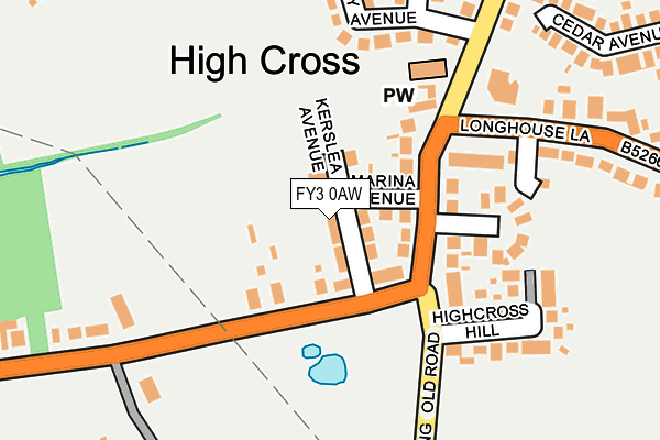 FY3 0AW map - OS OpenMap – Local (Ordnance Survey) FY3 0AW map - OS OpenMap – Local (Ordnance Survey)