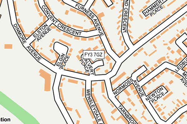 FY3 7GZ map - OS OpenMap – Local (Ordnance Survey) FY3 7GZ map - OS OpenMap – Local (Ordnance Survey)