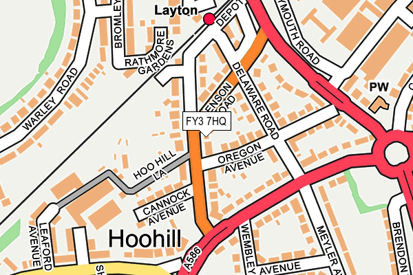 FY3 7HQ map - OS OpenMap – Local (Ordnance Survey) FY3 7HQ map - OS OpenMap – Local (Ordnance Survey)