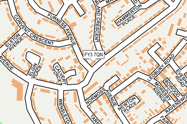 FY3 7QN map - OS OpenMap – Local (Ordnance Survey) FY3 7QN map - OS OpenMap – Local (Ordnance Survey)