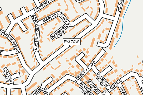 FY3 7QW map - OS OpenMap – Local (Ordnance Survey) FY3 7QW map - OS OpenMap – Local (Ordnance Survey)