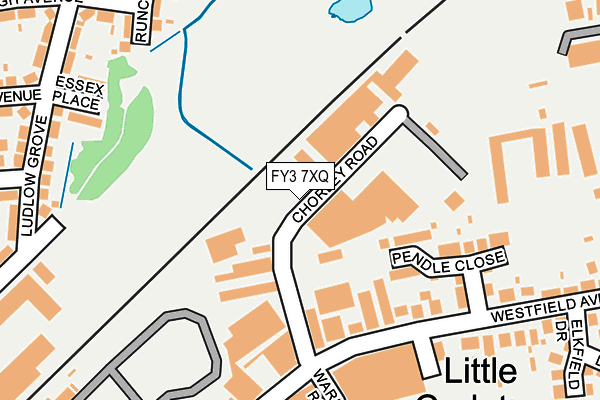 FY3 7XQ map - OS OpenMap – Local (Ordnance Survey) FY3 7XQ map - OS OpenMap – Local (Ordnance Survey)