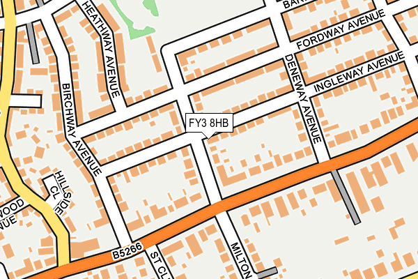FY3 8HB map - OS OpenMap – Local (Ordnance Survey) FY3 8HB map - OS OpenMap – Local (Ordnance Survey)